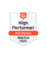 High Performer Mid-Market winter 2024